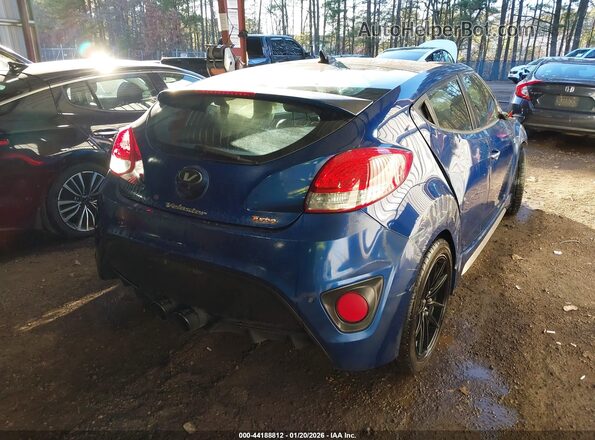 KMHTC6AE6GU291992 2016 HYUNDAI VELOSTER Blue Հետևի աջ