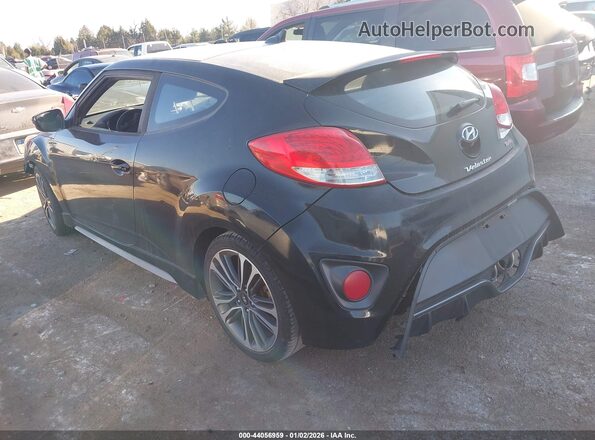 KMHTC6AE6GU297842 2016 HYUNDAI VELOSTER Black უკანა მარცხენა