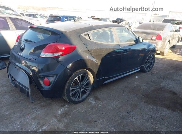 KMHTC6AE6GU297842 2016 HYUNDAI VELOSTER Black უკანა მარჯვენა
