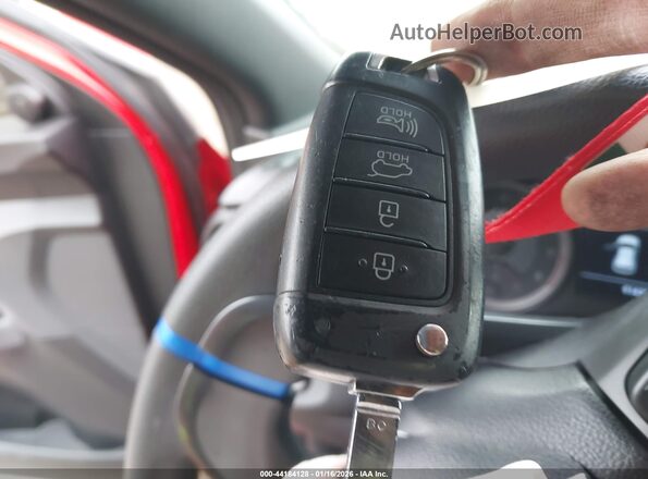 KMHTG6AF2MU032599 2021 HYUNDAI VELOSTER Red Vista del salpicadero