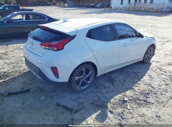 KMHTG6AF9KU009057 2019 HYUNDAI VELOSTER White Задня права чверть