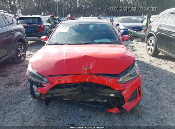 KMHTG6AFXKU003770 2019 HYUNDAI VELOSTER Красный Вид щитка приборов