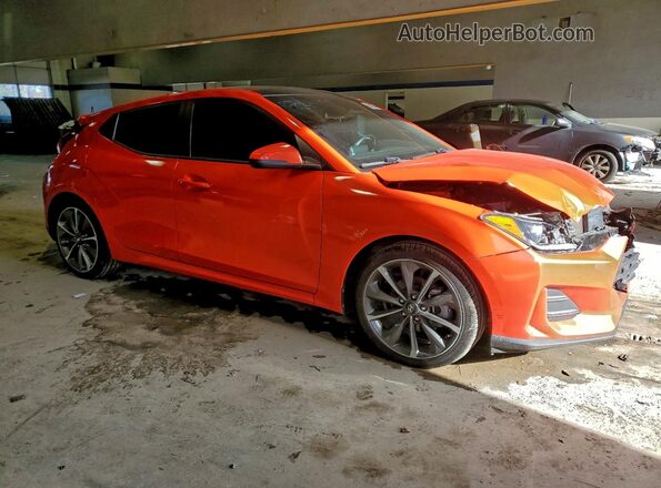 KMHTG6AFXLU023874 2020 HYUNDAI VELOSTER Red Przód prawy