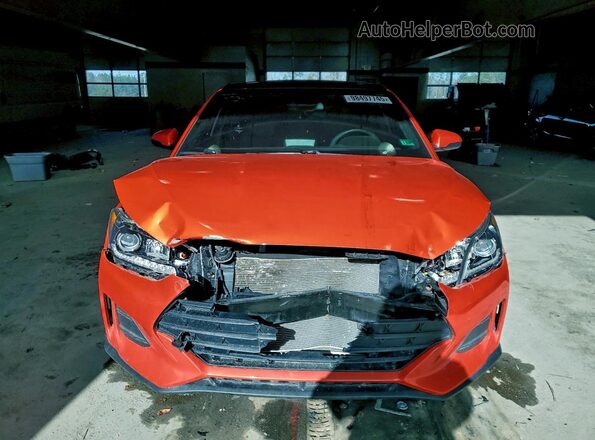 KMHTG6AFXLU023874 2020 HYUNDAI VELOSTER Red Widok z przodu