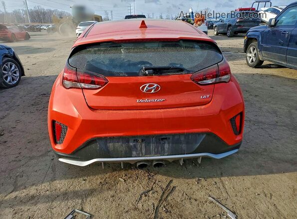 KMHTH6AB0KU020300 2019 HYUNDAI VELOSTER Оранжевый Вид сзади