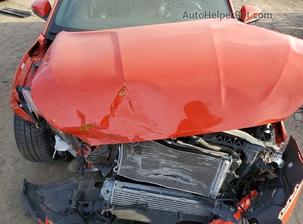 KMHTH6AB0KU020300 2019 HYUNDAI VELOSTER Оранжевый Вид задней части салона