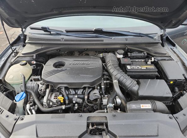 KMHTH6AB0LU031895 2020 HYUNDAI VELOSTER Gray უკანა სალონის ხედი