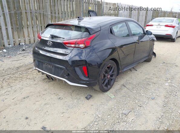 KMHTH6AB6MU032180 2021 HYUNDAI VELOSTER Black Trasero derecho