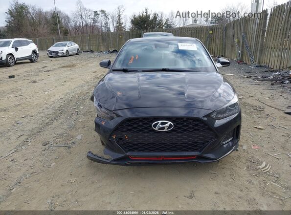 KMHTH6AB6MU032180 2021 HYUNDAI VELOSTER Black Vista del cuadro de instrumentos