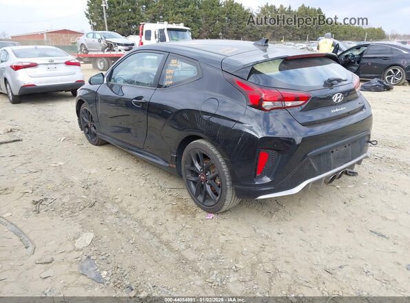 KMHTH6AB6MU032180 2021 HYUNDAI VELOSTER Black Trasero izquierdo