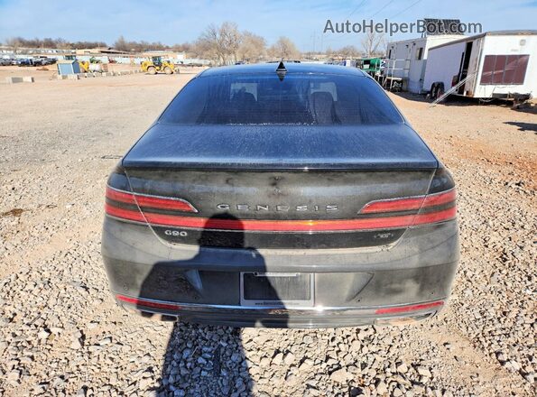 KMTF54PH1MU084876 2021 GENESIS G90 Black უკანა ხედი