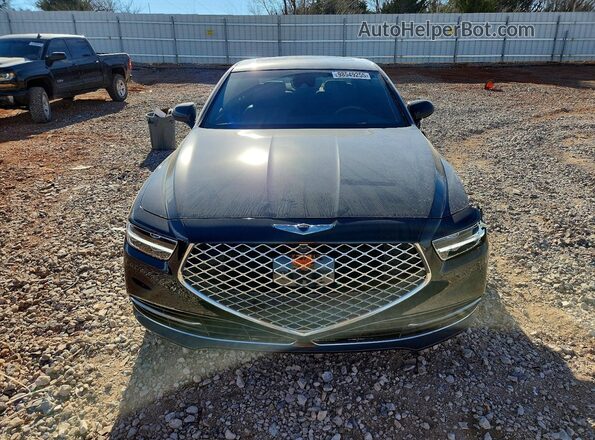 KMTF54PH1MU084876 2021 GENESIS G90 Black წინა ხედი