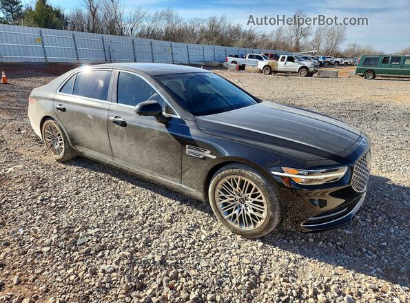 KMTF54PH1MU084876 2021 GENESIS G90 Black წინა მარჯვენა