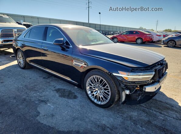 KMTF54PH1MU085459 2021 GENESIS G90 Black Przód prawy