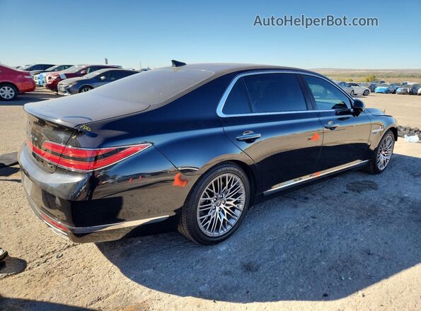 KMTF54PH1MU085459 2021 GENESIS G90 Black Tył prawy