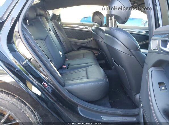 KMTFN4JB5KU320771 2019 GENESIS G80 Черный Вид наклейки с VIN-кодом