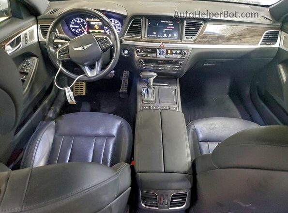 KMTFN4JE6LU329085 2020 GENESIS G80 Gray Вид панелі приладів