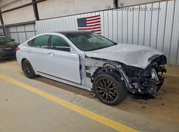 KMTFN4JE6LU329085 2020 GENESIS G80 Gray Передня права чверть