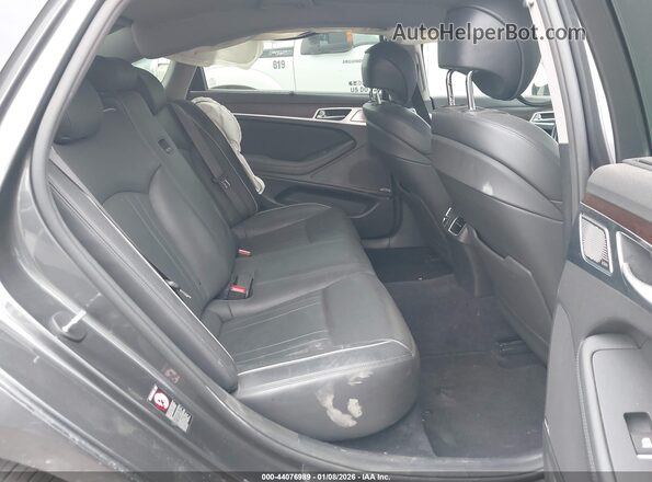 KMTFN4JEXLU329767 2020 GENESIS G80 Gray Вид наклейки з VIN-кодом
