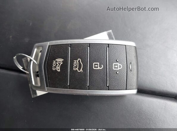 KMTFN4JEXLU329767 2020 GENESIS G80 Gray Вид панелі приладів
