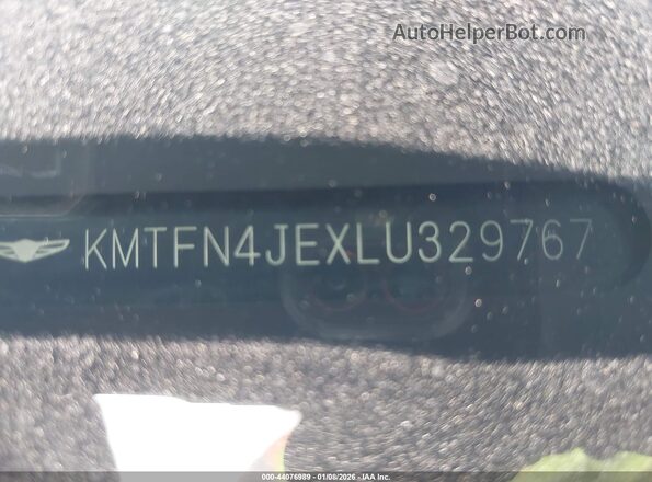 KMTFN4JEXLU329767 2020 GENESIS G80 Gray Вид підкапотного простору