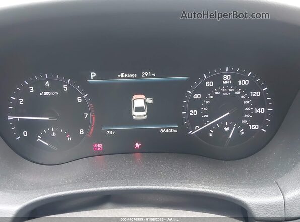 KMTFN4JEXLU329767 2020 GENESIS G80 Gray Вид задніх сидінь