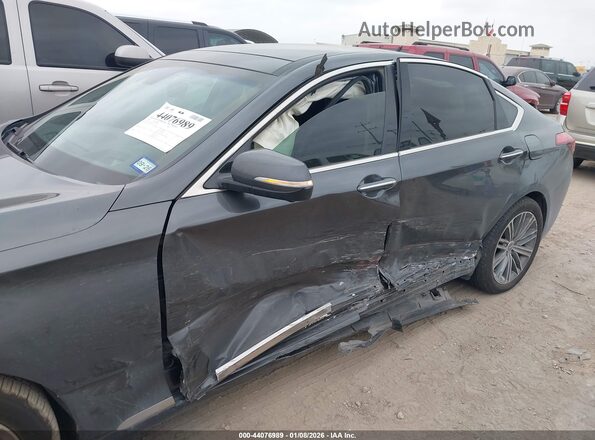 KMTFN4JEXLU329767 2020 GENESIS G80 Gray Вид спереду