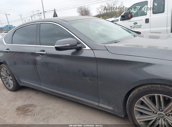 KMTFN4JEXLU329767 2020 GENESIS G80 Gray Вид задньої частини салону