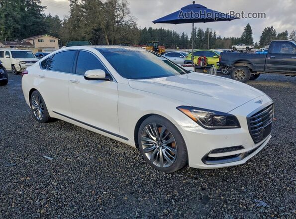 KMTFN4JF4LU335170 2020 GENESIS G80 White Front right