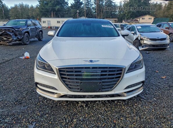 KMTFN4JF4LU335170 2020 GENESIS G80 White Front view