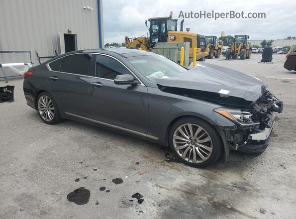 KMTFN4JF9LU334788 2020 GENESIS G80 Gray წინა მარჯვენა
