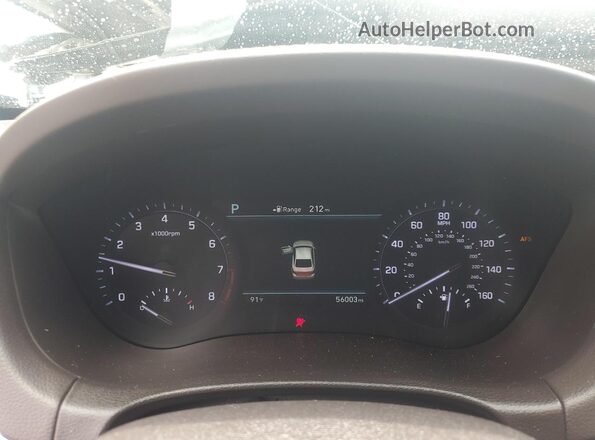 KMTFN4JF9LU334788 2020 GENESIS G80 Gray ხელსაწყოთა პანელის ხედი