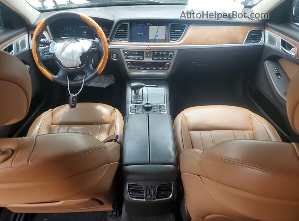 KMTFN4JF9LU334788 2020 GENESIS G80 Gray წინა პანელის ხედი