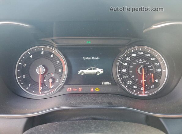 KMTG34LE3MU074548 2021 GENESIS G70 Gray 