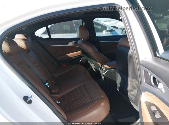 KMTG34LE4LU057806 2020 GENESIS G70 White VIN կոդի պիտակի տեսք