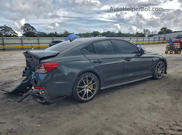 KMTG34LE4LU058163 2020 GENESIS G70 Gray 