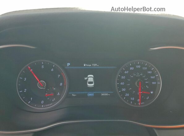 KMTG34LE4LU058163 2020 GENESIS G70 Gray 