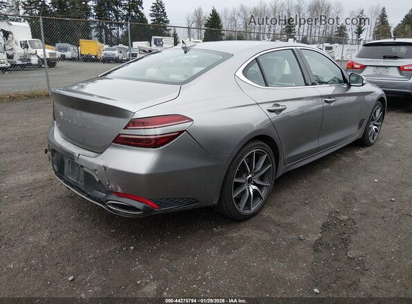 KMTG34SC2SU156381 2025 GENESIS G70 Silver 