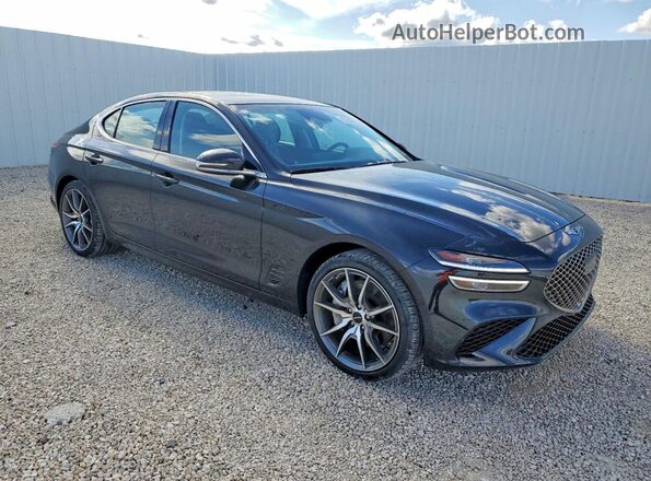 KMTG34SC3SU153697 2025 GENESIS G70 Black Przód prawy