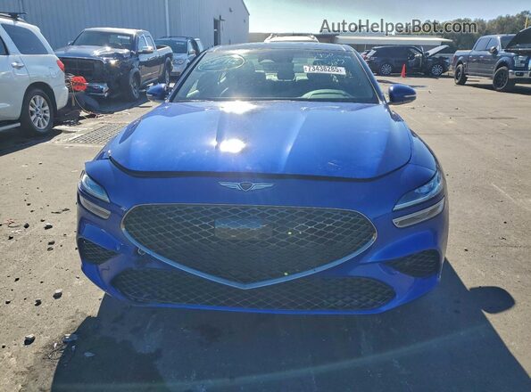 KMTG34SC4SU146323 2025 GENESIS G70 Blue 