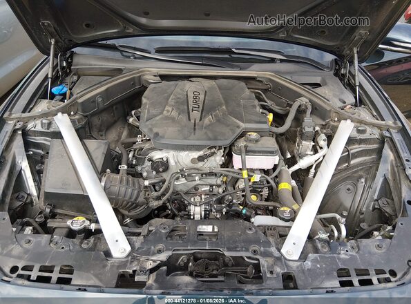KMTG34SC4SU154048 2025 GENESIS G70 Navy უკანა ხედი