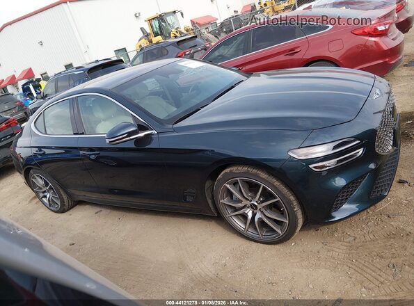 KMTG34SC4SU154048 2025 GENESIS G70 Navy სალონის 360-გრადუსიანი ხედი