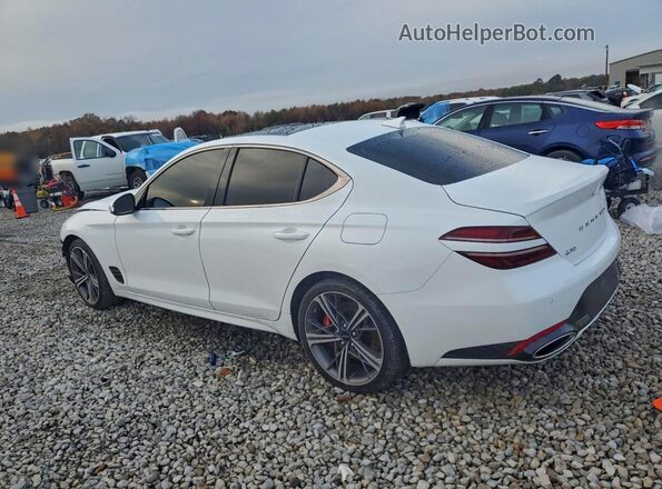 KMTG34SCXRU136454 2024 GENESIS G70 White Tył lewy