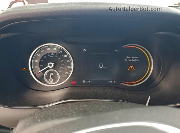 KMTG34TA7PU128189 2023 GENESIS G70 Серый Вид щитка приборов