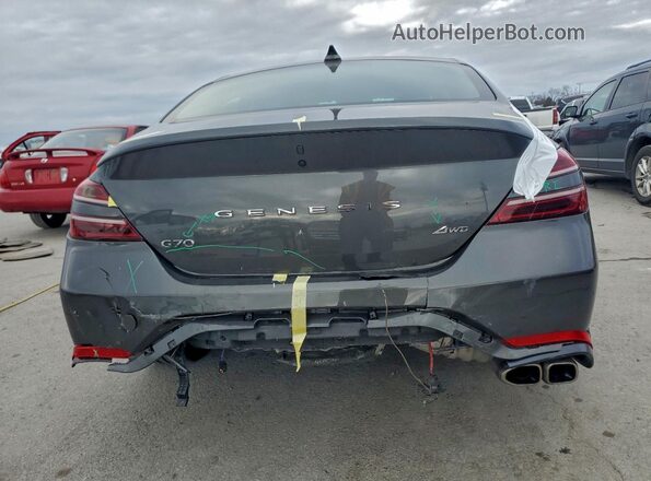 KMTG34TA7PU128189 2023 GENESIS G70 Серый Вид сзади