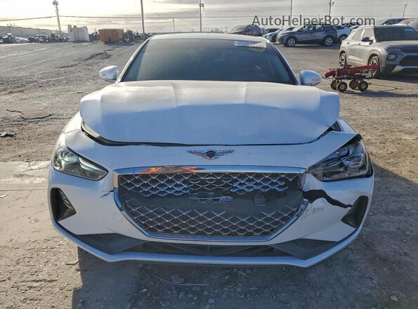 KMTG64LA6MU074967 2021 GENESIS G70 Белый Вид спереди