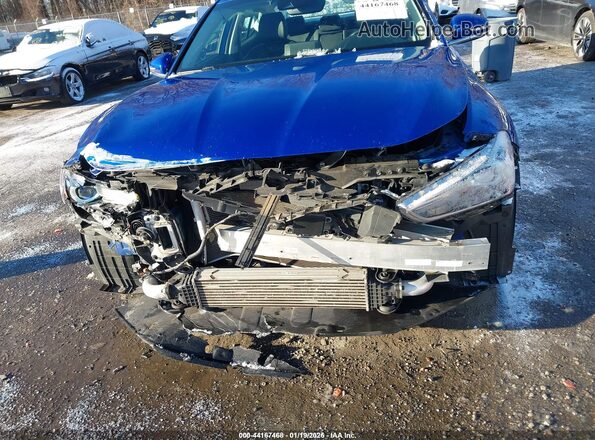 KMTG64LA9MU076048 2021 GENESIS G70 Blue Widok zestawu wskaźników