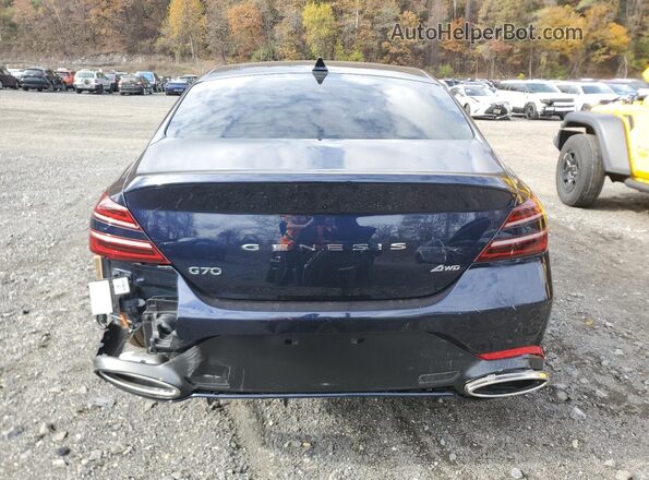 KMTG64SC4TU162773 2026 GENESIS G70 Blue Widok z tyłu