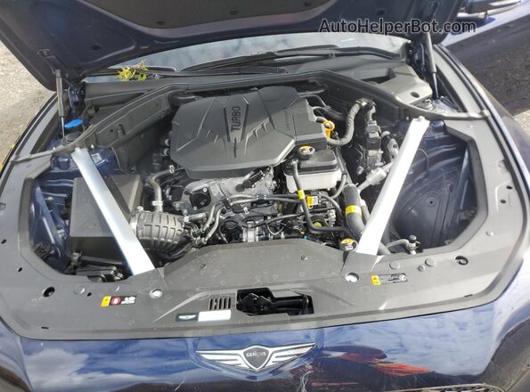 KMTG64SC4TU162773 2026 GENESIS G70 Blue Widok wnętrza z tyłu