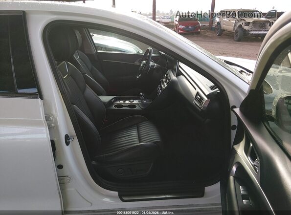 KMTG74LE6MU073169 2021 GENESIS G70 White Vista interior delantera